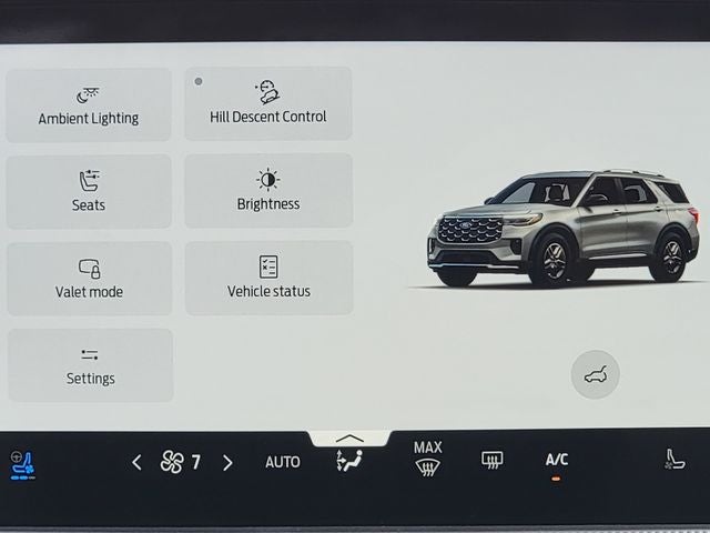 2025 Ford Explorer Platinum
