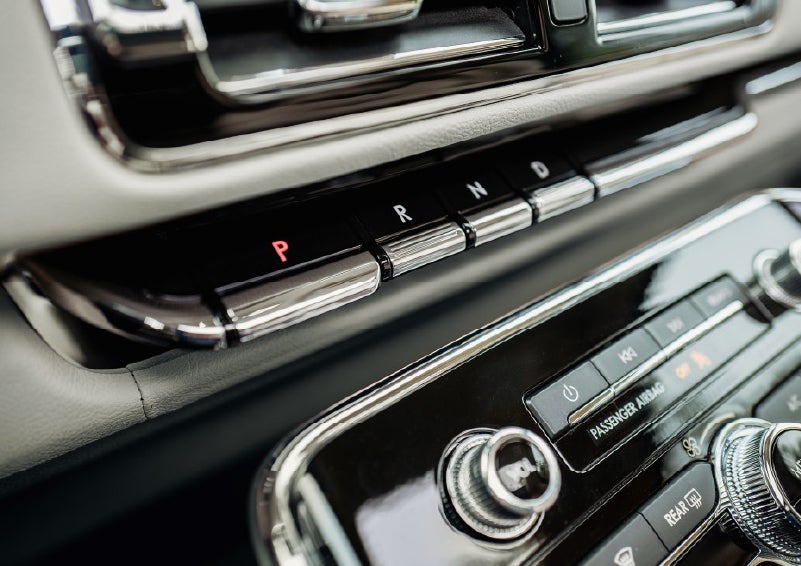 Bright chrome piano key shifter buttons invoke an effortless and artistic touch | Klaben Lincoln in Kent OH