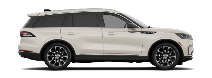 A 2026 Lincoln Aviator® SUV in Pristine White. | Klaben Lincoln in Kent OH